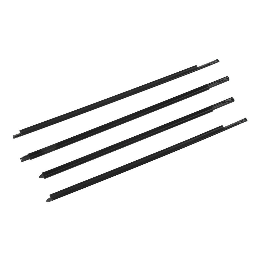 4PCS Window Weatherstrip Moulding Trim Seal Belt 55372138AH Fit For 1500 2500 3500 4500 5500 Crew Cab