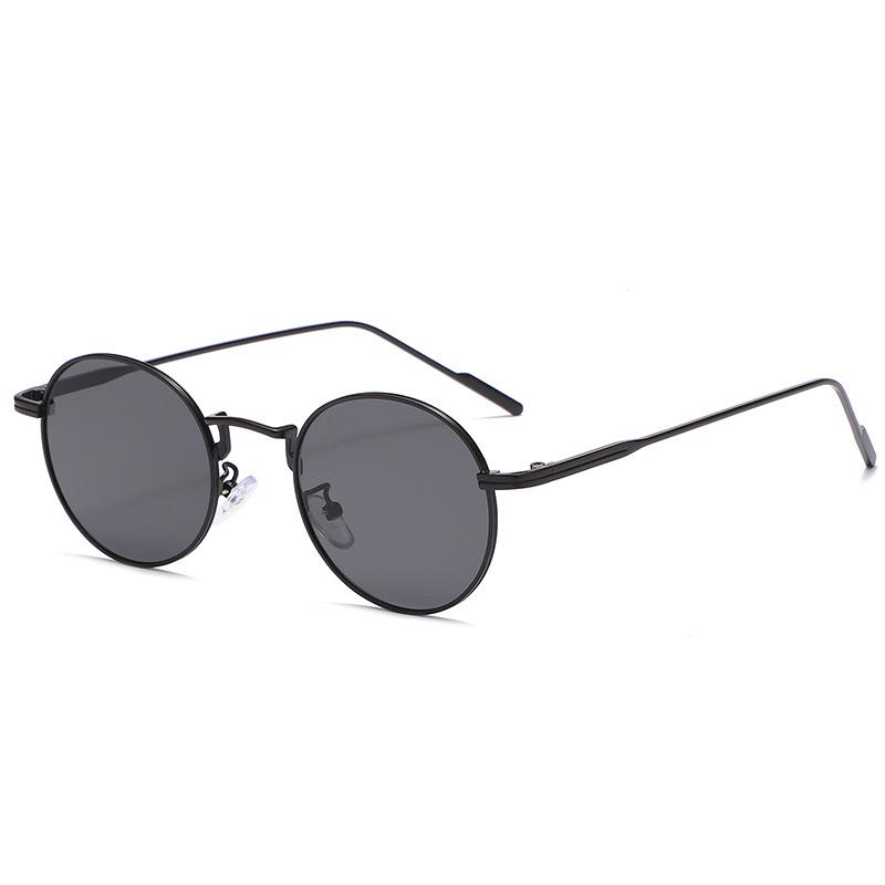 Personalized Retro Sunglasses Men'S And Women'S Trend Small Frame Round Sunglasses Metal Glasses S21243