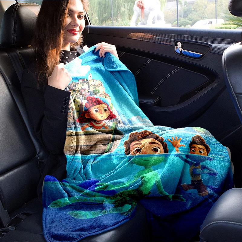 1pc, Mermaid Tail Blanket Soft & Cozy Throw for Friends Perfect Gift for Home Decor, Couch Cover, Travel, Camping, Beach