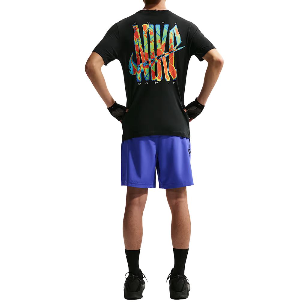 Nike Мужские шорты для бега Персидский фиолетовый/Черный Умеренные IF2785-510