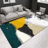 Современный минималистичный трансграничный ковер: Прямоугольный ковер для гостиной, журнального столика, спальни или прикроватной зоны.