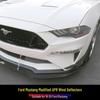 APR Carbon Fiber Wind Deflector Blade for 2018–2023 Ford Mustang Modifications