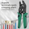 SN-2549 Обжимной инструмент с храповым механизмом AWG28-18 для клемм Dupont SM2.54 PH2.0 VH3.96 JST Обжимка для автомобильной, мотоциклетной проводки, DIY