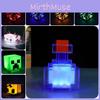 Light Night Minecraft Bottle Bee Salamander Creeper Building Block Gift Lamp