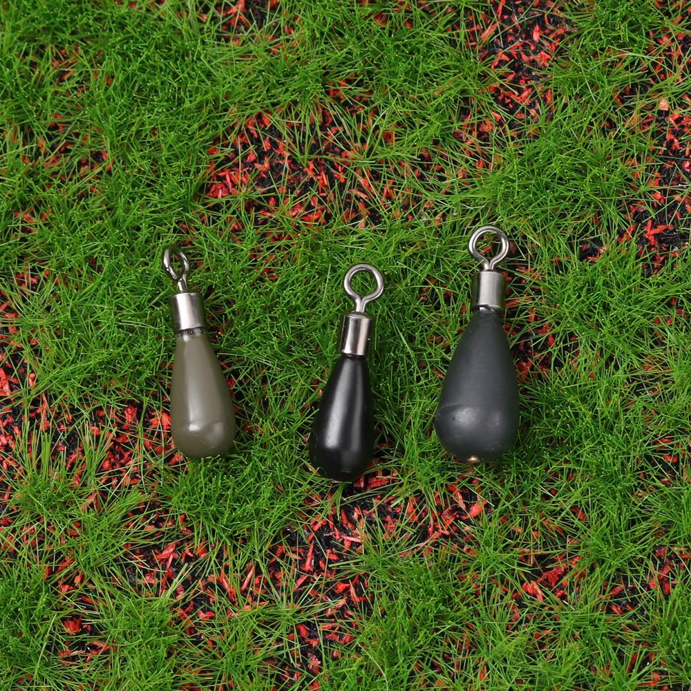 Быстросъемные литые грузила-капли для заброса, скользящие грузила для рыбалки, вольфрамовые крючки-коннекторы