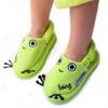 Milk&Moo Cacha Frog Toddler Kids Slippers, %100 Cotton,For House,Bath,Indoor Use