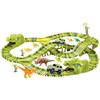 Electric Car Track - GUIGUOGUO - Dinosaur - 271 Pieces - For Children - Mixed