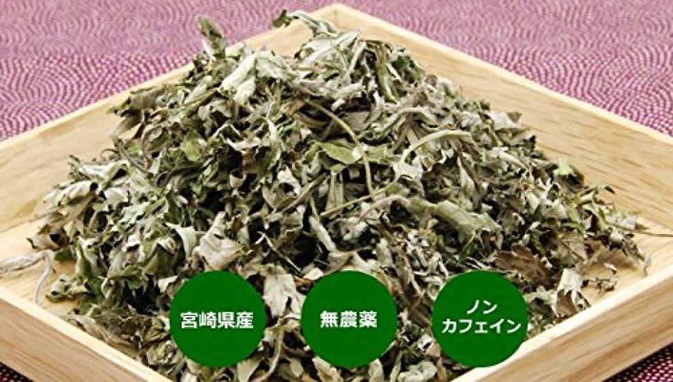 Отечественный чай из полыни из Миядзаки или Токусима 70 г x 6 пакетиков чайный магазин Sugamo префектура Яманенен [100% произведено], без пестицидов, без кофеина,