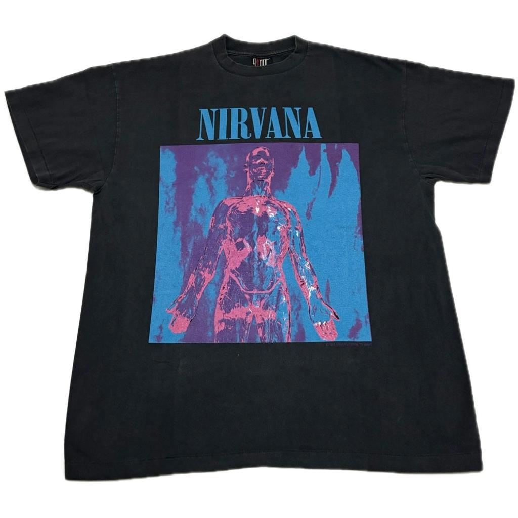 1993 Винтаж Nirvana Sliver 90-е КУРТ Giant Однострочный шов Футболка Мужская Женская Футболки Топ РЕПРИНТ