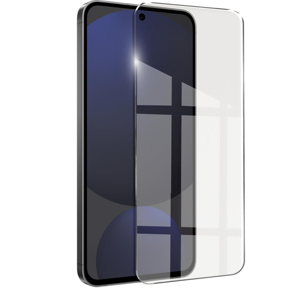 Case for Samsung Galaxy S24 FE, Electro MagSafe, black + Glass screen protector
