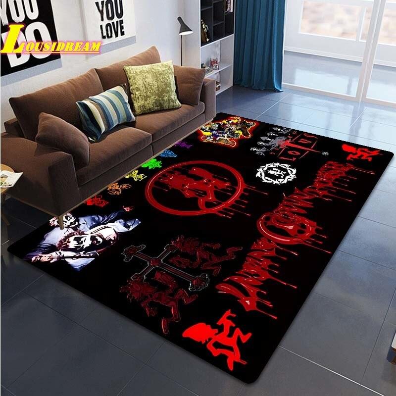 Коврик с принтом Crazy Clown Band Juggalo Band, ковер для гостиной, спальни, домашний декор, большой ковер, детский коврик для игр, коврик для ползания, коврик для йоги, коврик для пикника