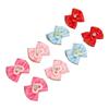 24pcs Pet Hair Bows Cute Colorful Dog Hair Bowknots with Rubber Bands for Puppy Cat Rabbit