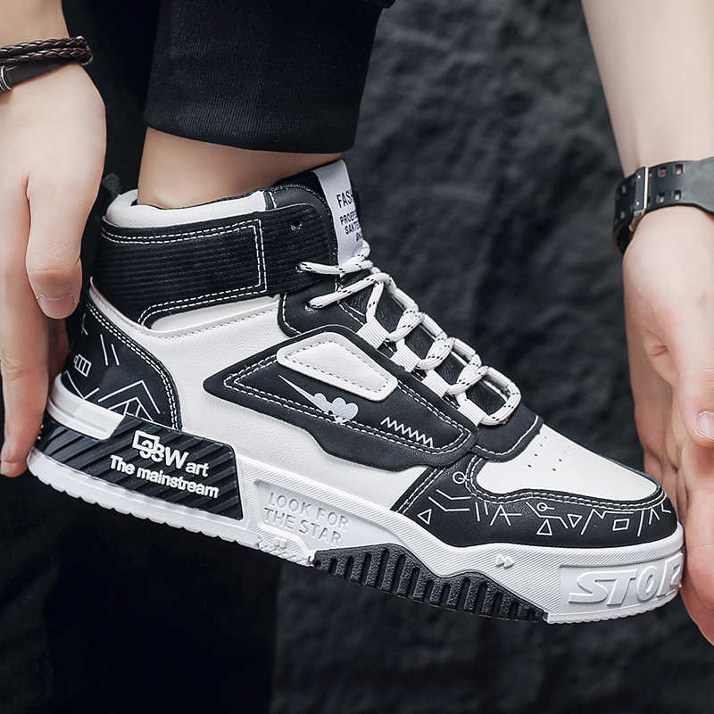 Rubber Sole High-top Adult Shoes Casual Teni For Sports Men Sneakers Men Summer Premium New Style Luxary Womenshoes Shoses