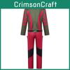 Stylish Red Callum Cosplay Costume For Halloween And Anime Role Play For All Genders