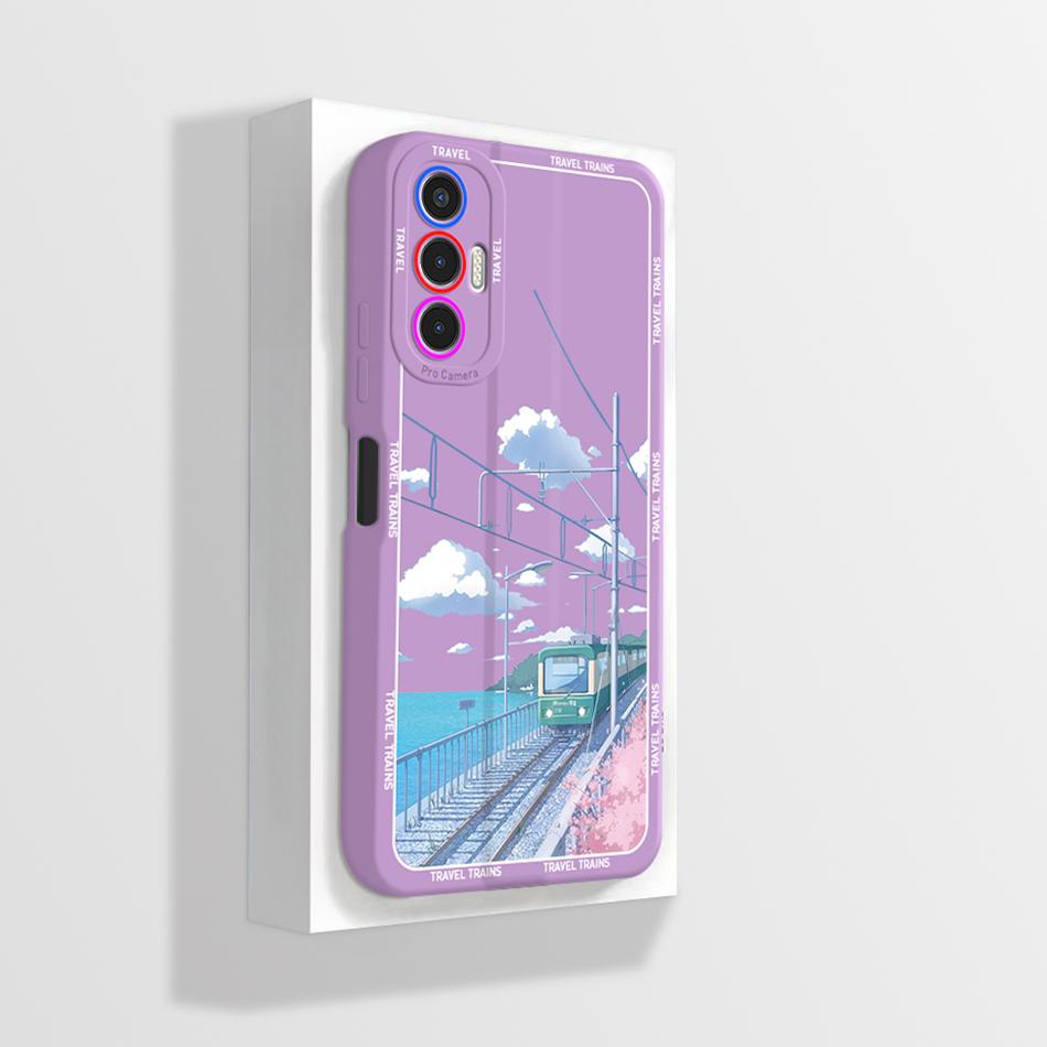 Для Tecno Pova 3 Чехол Pova3 6.9 дюйма Мягкий ТПУ Матовый Защита Камеры Цветочные Чехлы для Телефона Для Tecno Pova 3 Fundas Чехол LF7n Coque