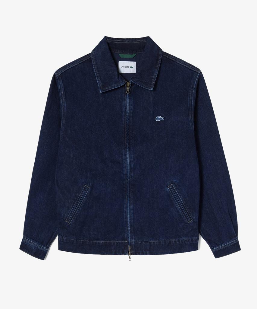 Lacoste Men'S Jp Denim Zip-Up Jacket Bh9438-56G 3Gf