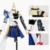 Game Honkai Star Rail Serval Landau Cosplay Costume Jumpsuit Dress Wig Outfit Girls Women Adult Fantasy Halloween Carnival Suit