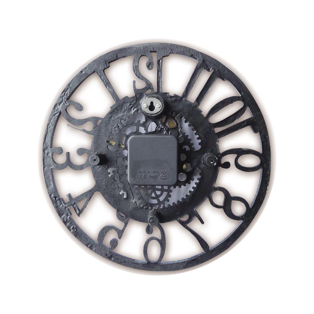 12 Inch Vintage/Retro Wall Clock Garden IP44 Waterproof Decorative Wall Clocks Battery Operated Cloc