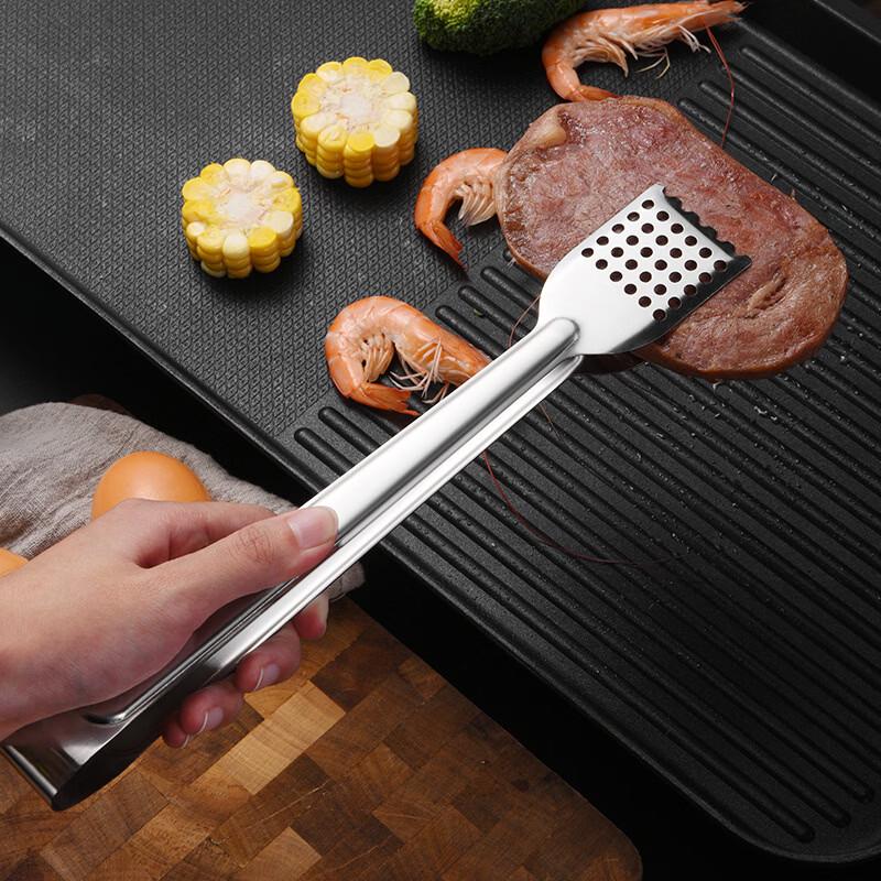Zhishi Stainless Steel Food Tongs