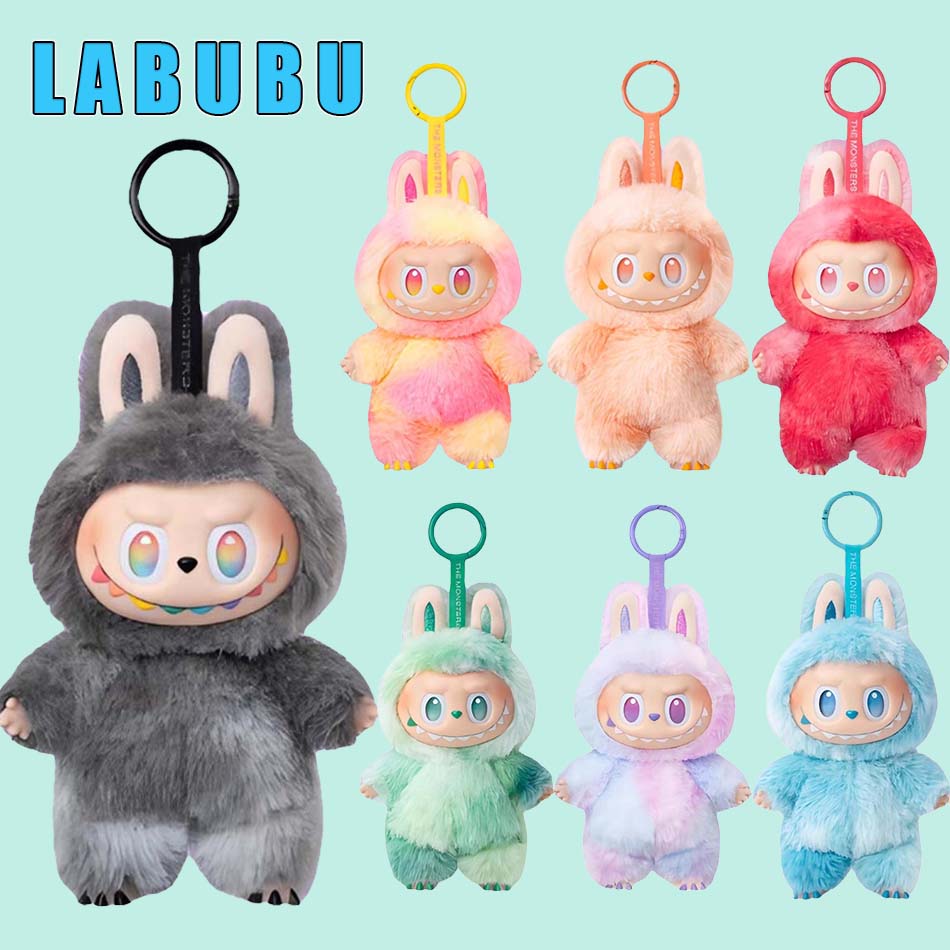 Labubu V3 Blind Box Big Into Energy The Monsters Pendant Action Figure Genuine Version Labubu Doll Anime Figurine