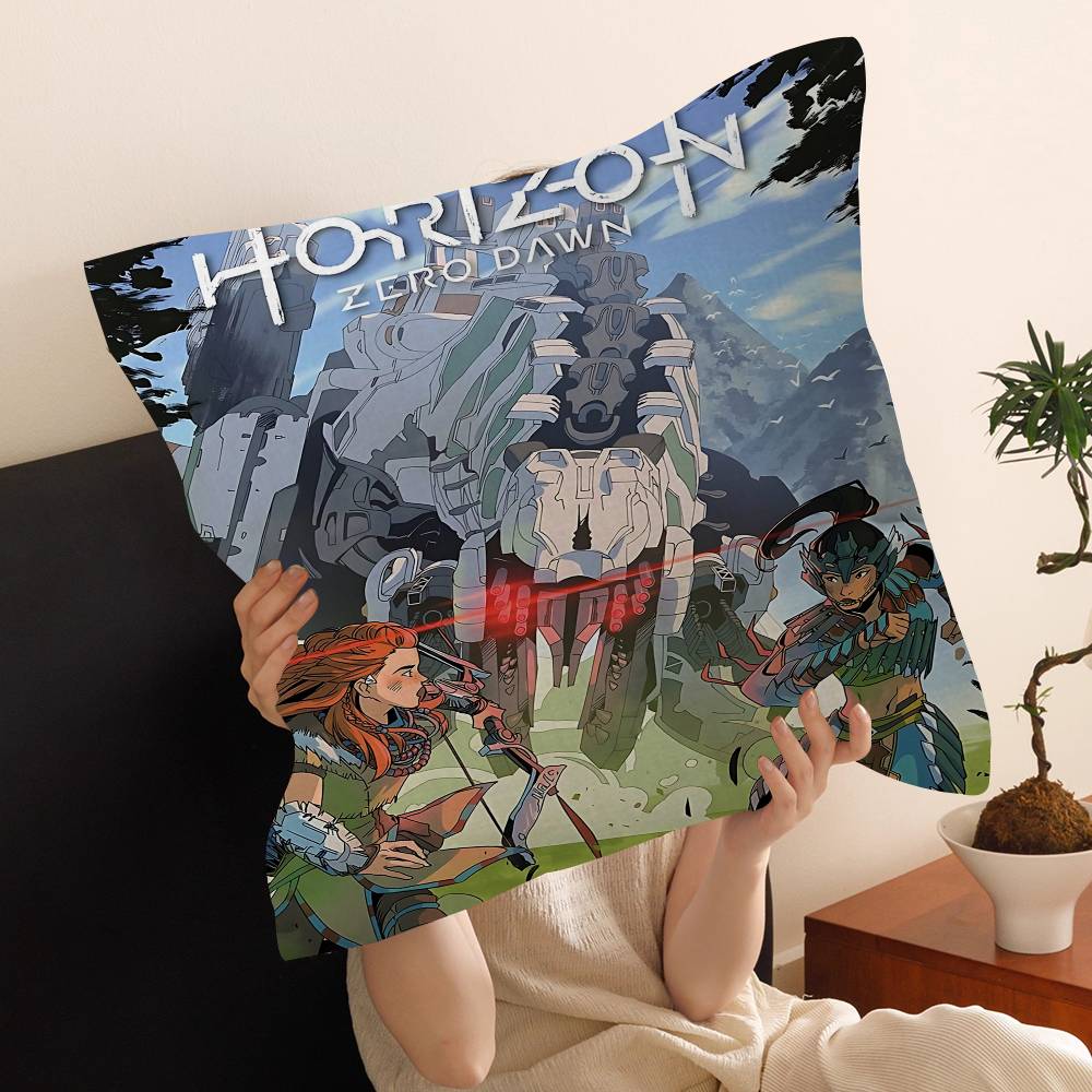 HHorizon Zero Dawn Game Pillow Gift Home Office Decoration Pillow Bedroom Sofa Car Cushion CoverPillow Case