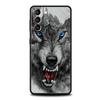Чехол с изображением животного волка для Samsung Galaxy S22 Ultra S20 S21 FE 5G S10 S9 Plus S10E S8 Note 10 Lite 20, мягкий силиконовый черный чехол