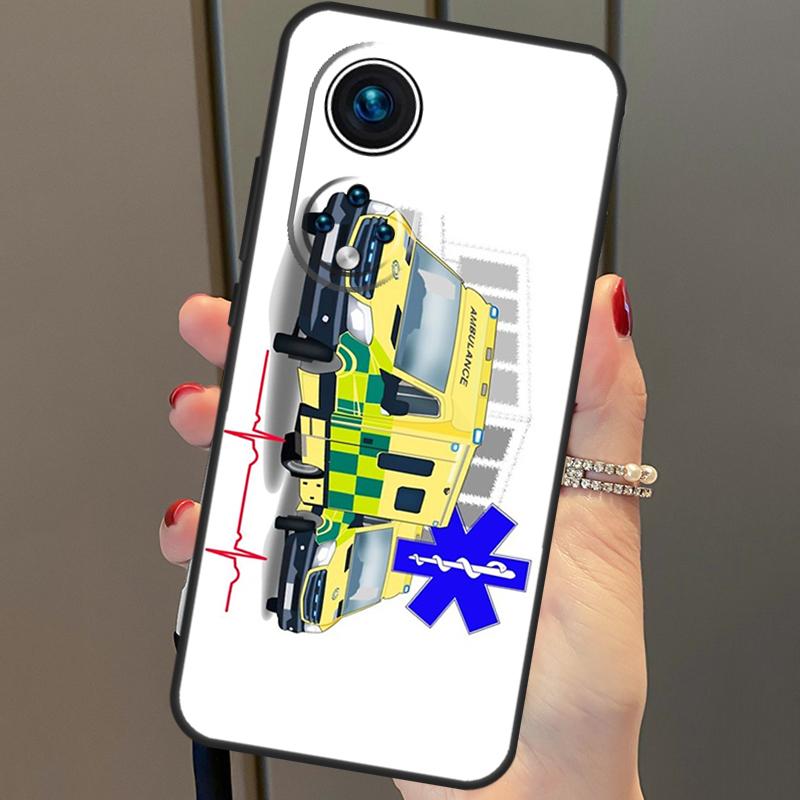 EMT EMS Скорая помощь для Huawei P30 Pro P20 P40 Nova 5T 9 P Smart Z 2021 Чехол Coque для Honor 8X 9X 10i 50 Lite