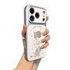 Cartoon Elephant Full Coverage Phone Case for Apple 17 Pro Max – 16 Silver Frame, 15 Corning Shell, 12 Personality.
