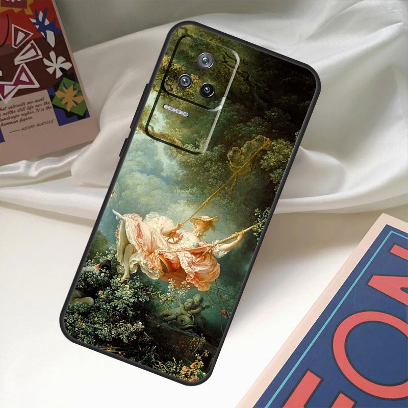 Чехол для телефона в стиле Ренессанс для POCO X6 Pro X3 X5 F3 F5 M5s M6 Pro Xiaomi 14 Ultra 11T 12T 13T Pro 12 13 Lite