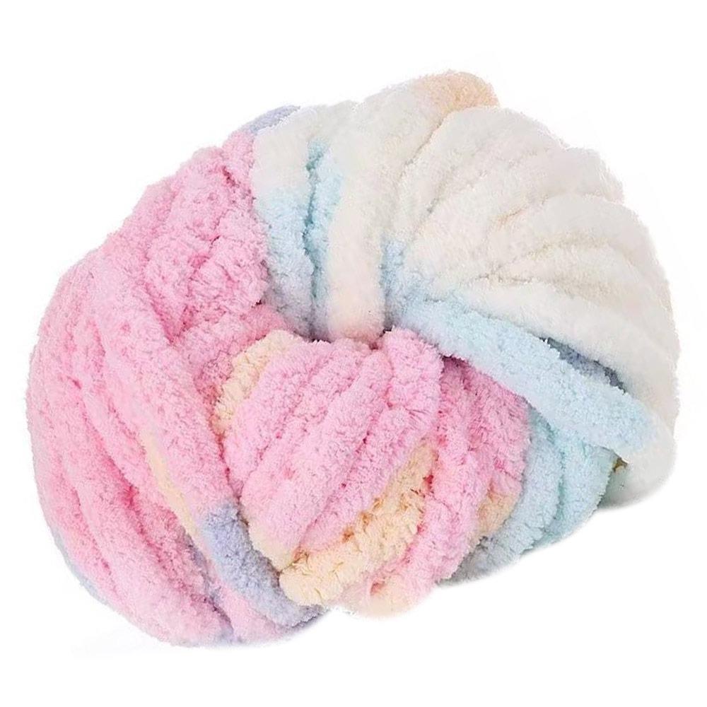 Пряжа шенилловая толстая мягкая пряжа для одеяла, грубая пряжа для вязания спицами и крючком