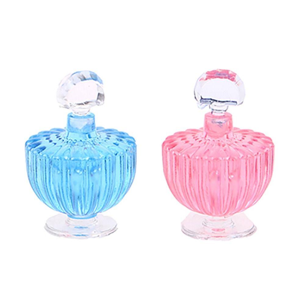 Миниатюрный флакон духов, аксессуары для кукольного домика 1:12 Кукольный домик с флаконом духов и кухонной мебелью