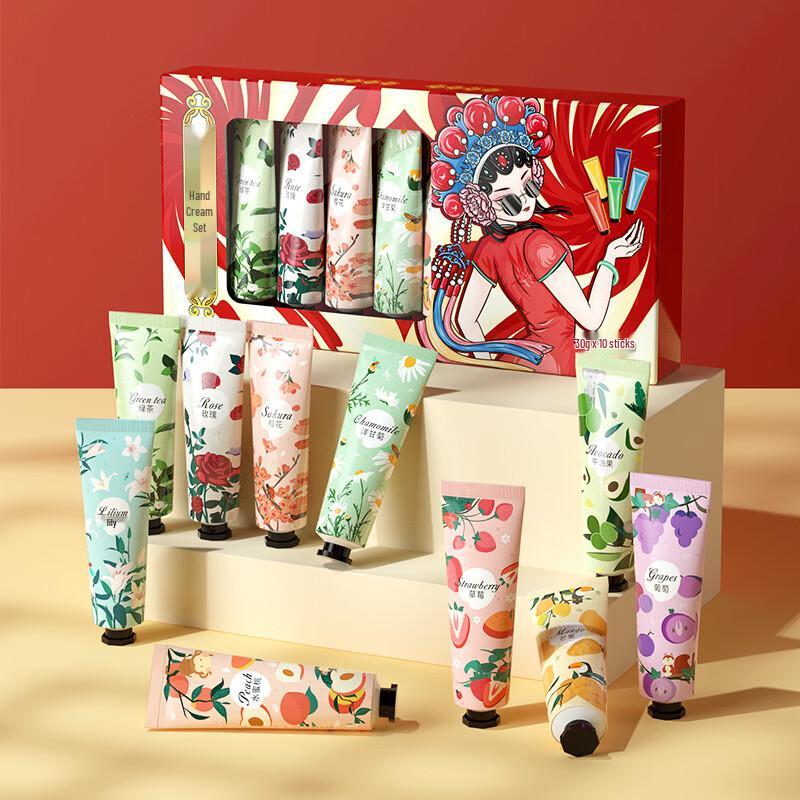 JINNIYA Floral & Fruity Hydrating Hand Cream Set