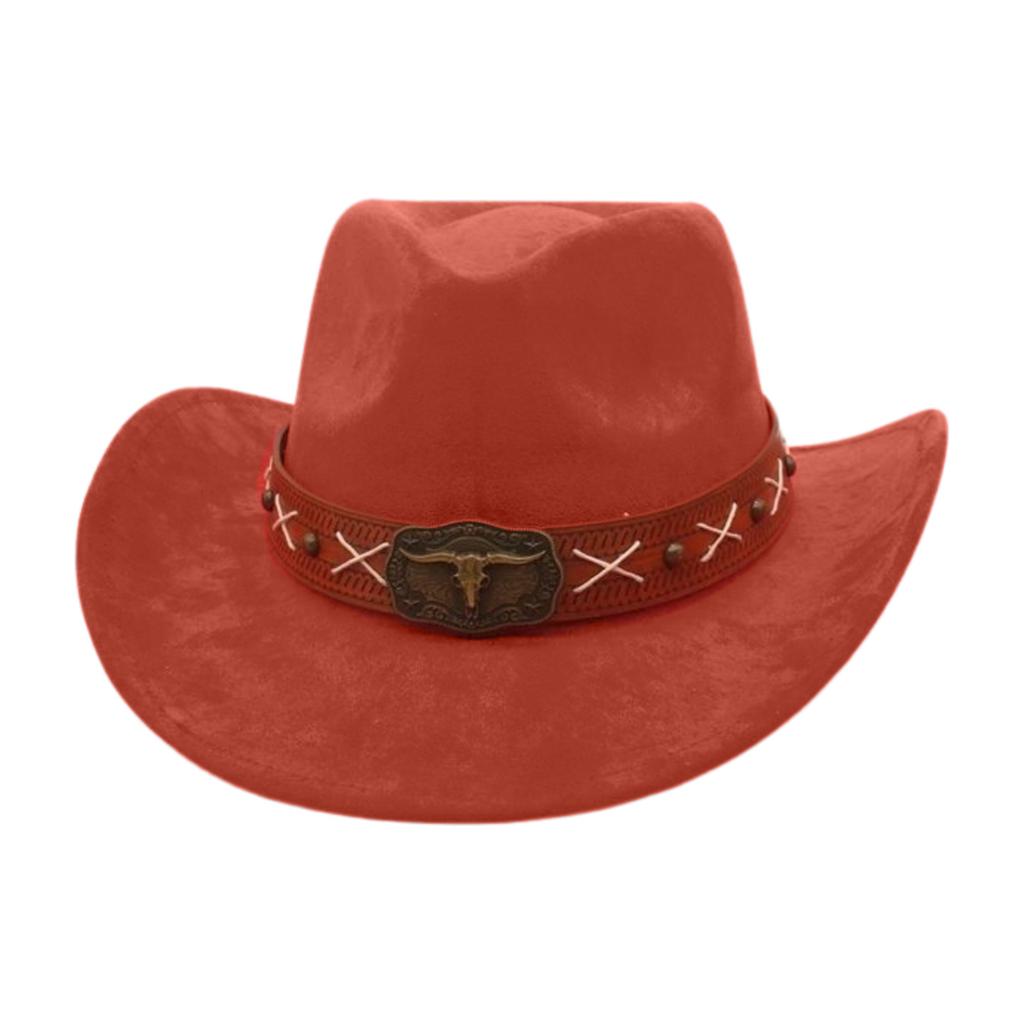 Newwestern Cowboy Hat Resort Style Performance Stage Jazz Hat Men And Women Niche Ethnic Style Top Hat