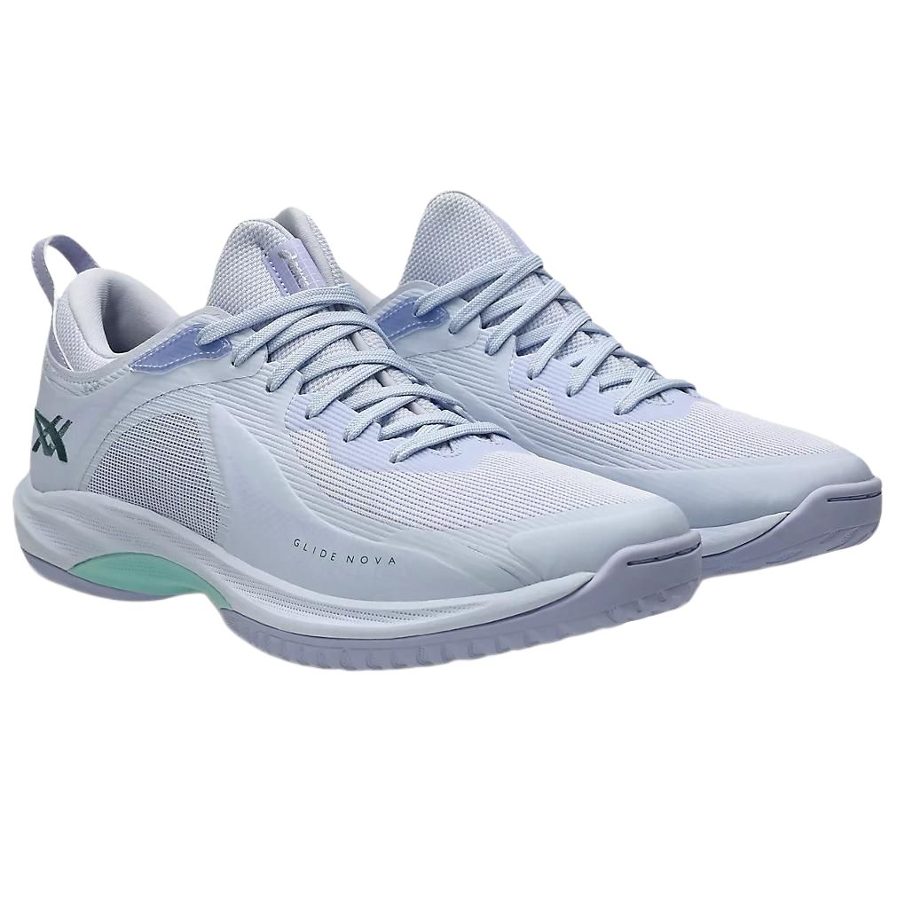 Asics Кроссовки для баскетбола Glide Nova FF 4 Удобные Спортивные Баскетбольные Кроссовки Унисекс Синий 1063A105-403