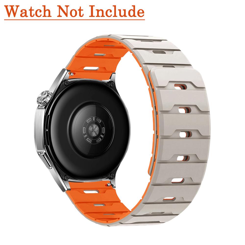 18мм 20мм 22мм Силиконовый ремешок для Huawei Watch GT6 GT5 6Pro GT4 46мм Магнитный ремешок для Samsung Galaxy Watch 7 6 5 4 Classic 5Pro