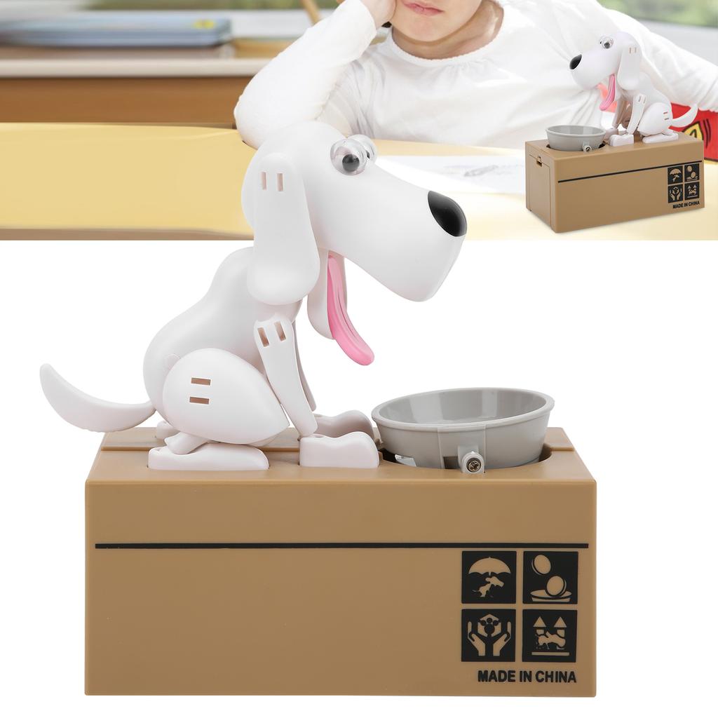 Копилка Электронная копилка Робо-собака Банк Автоматический Банк для детей