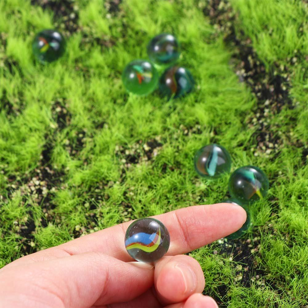 Decor Pinball Machine Children Outdoor Playing Glass Marbles Bouncing Ball Glass Ball Machine Beads