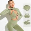 Seamless Yoga Set Women Workout Sportswear Gym Clothing Fitness Sports Suits