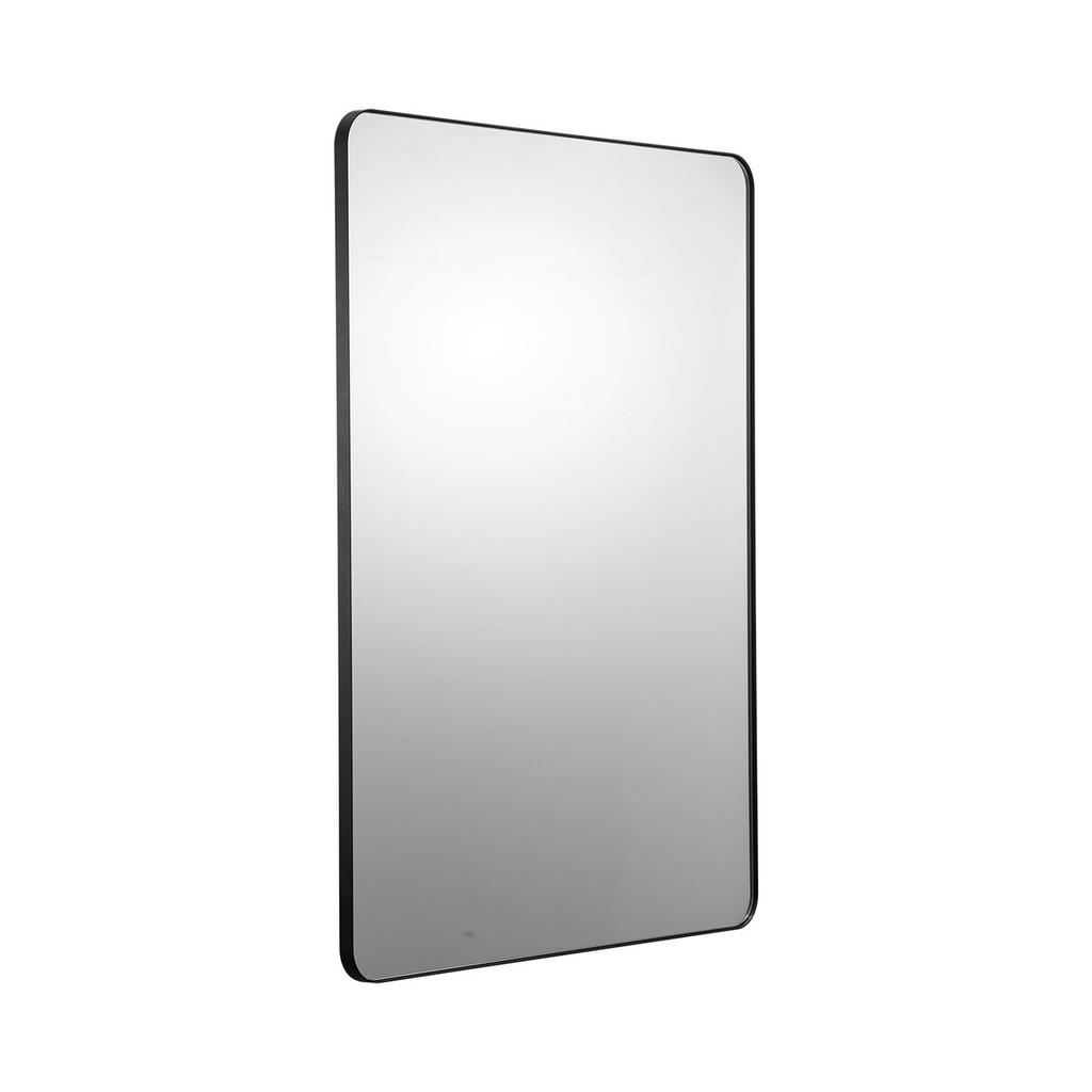 Square Wall Mounted Mirror 36" x 48" Mirror with Aluminium Alloy Frame
