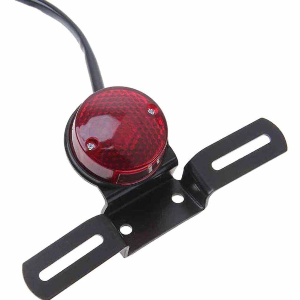 1pcs Bracket Motorcycle Tail Light Universal LED Tail Light  for Cafe Racer, ATV, Bobber