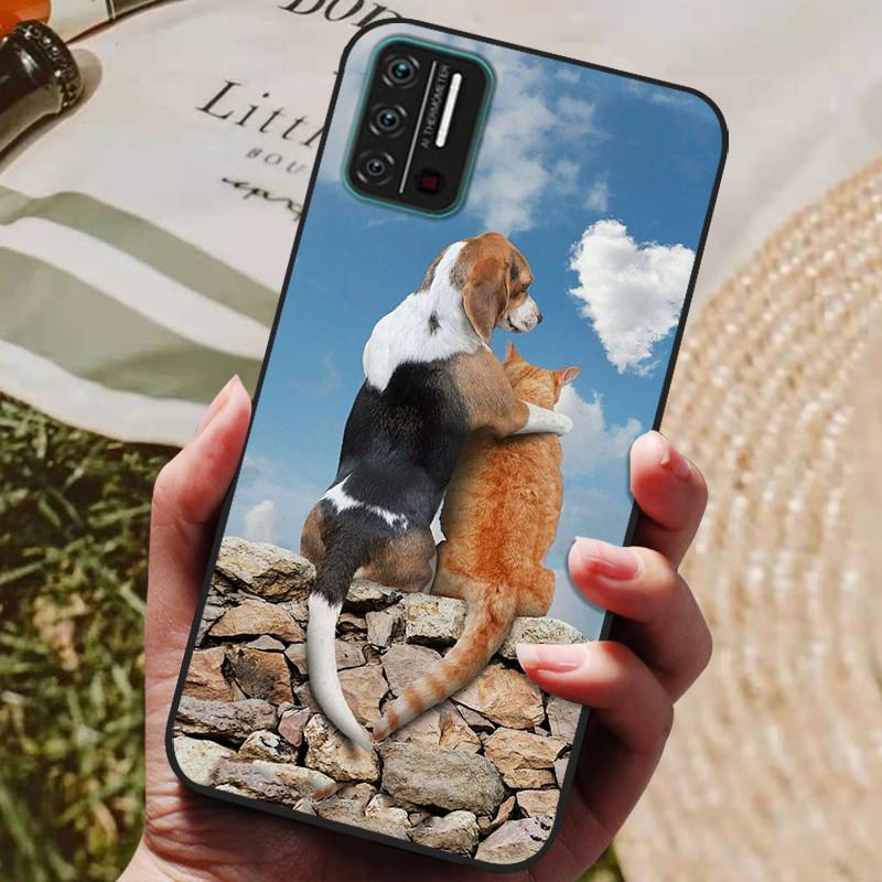 Чехол для UMIDIGI A7S 6.53" Силиконовая задняя крышка Чехол для телефона для UMIDIGI A7S 2020 Чехлы для Umidigi A7 S A7S A 7S Мягкий бампер Funda
