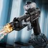 1 Набор Мощный Уличный Водяной Пистолет Игрушка Высокого Давления Высокоскоростной Электрический Водяной Пистолет Со Светом, Распылением, Эффектом Пламени, Непрерывно