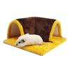 Warm Guinea Pig Hideout Tunnel Bed, Soft Removable Guinea Pig Tunnels And Tubes for Cage, Guinea Pig Hides Fleece For Rat, Sturd