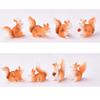 Cute Squirrel Animal Figurine Craft DIY Miniature Fairy Garden Bonsai Ornament