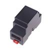 1PC DIN Rail PLC Junction Box Plastic Electronics Box Project Case 4Colors 88x37x59mm 35-Rail Mounting Instrument Housing