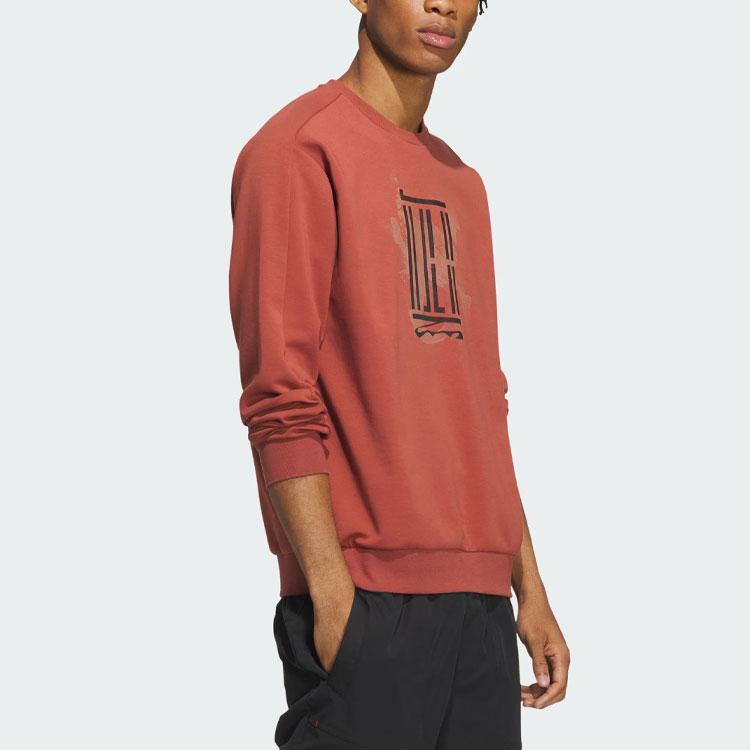 adidas Свитшоты из коллекции Wu Ji Мужские Дикий Загар Круглый Вырез Умеренный Обычный IS0448