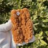 Натуральный Оранжевый Кальцит Друза Желтый Кварц Кластер Необработанный Медовый Кристалл Минеральный Образец
