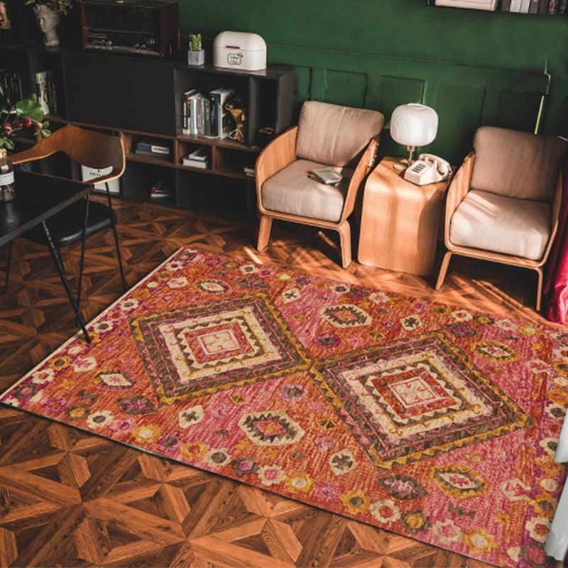 Богемные Ретро Ковры Украшение Гостиной Большие Ковры Декор Обеденной Комнаты Спальня Марокко Ковер для Гостиной Большие Напольные Коврики