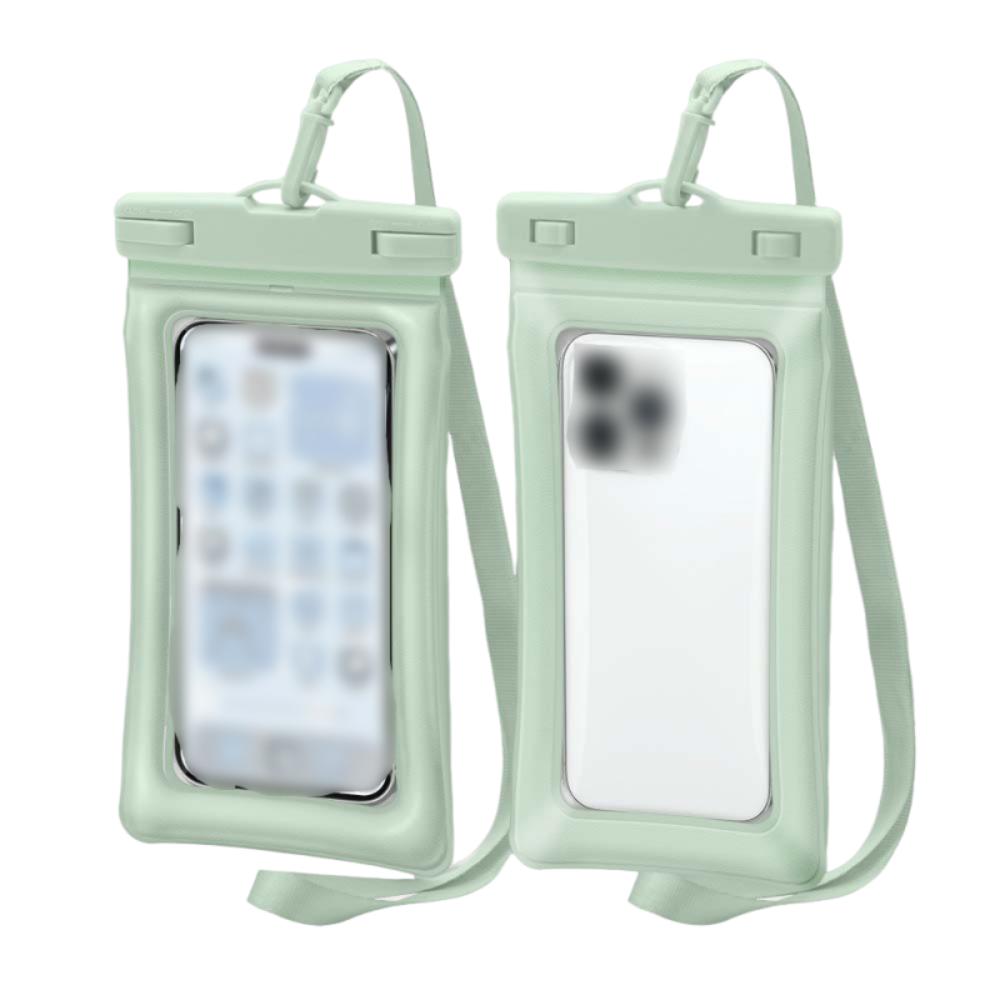 Touchable Screen Waterproof Phone Case Air Bag Swimming Storage Bag For 7.2 Inch Cell Phone