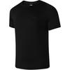 Round Neck Quick-Dry Cool Breathable Short Sleeve T-Shirt Men Tops Black ATSU819-1